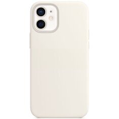 Силиконовый чехол iSame для Apple iPhone 12 mini (White)